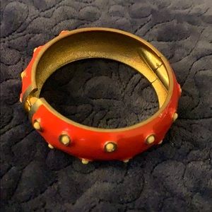 Banana Republic Red & Gold Bangle